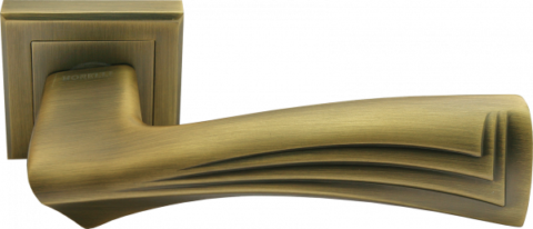 Ручка дверная на квадратном основании MORELLI MH-34 COF-S Кофе