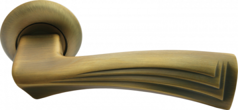 Ручка дверная на круглом основании MORELLI MH-34 COF Кофе