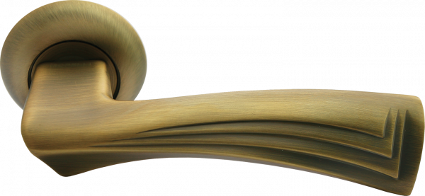 Ручка дверная на круглом основании MORELLI MH-34 COF Кофе