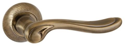 Дверная ручка PUNTO "ONDA TL" ABG-6 зеленая бронза