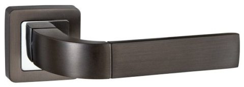 Дверная ручка PUNTO "ORION QR" GR/CP-23 графит / хром