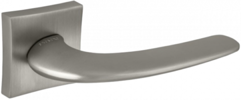 Дверная ручка ORO&ORO 932-13 на квадратном основании MSN никель супер матовый