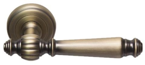 Дверная ручка Rossi LD 568 "PETRA" CF Бронза матовая