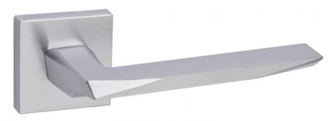Дверная ручка FIMET на квадратной розетке 1351/204 PRISMA матовый хром F05