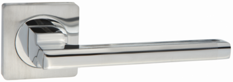 Дверная ручка PUERTO AL 514-02 SC/CP матовый хром / хром