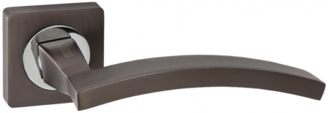 Дверная ручка PUERTO AL 520-02 MBN матовый черный никель