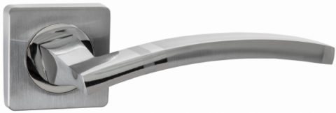 Дверная ручка PUERTO INAL 520-02 SC/CP хром матовый/хром блестящий