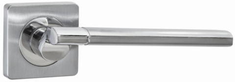 Дверная ручка PUERTO INAL 522-02 SC/CP хром матовый/хром блестящий