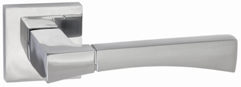 Дверная ручка PUERTO INAL 532-03 SC/CP хром матовый/хром блестящий