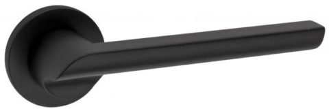 Fimet PUNTO 1205/208 дверная ручка на розетке, цвет черный F-NO