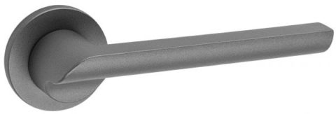 Fimet PUNTO 1205/208 дверная ручка на розетке, цвет антрацит F15