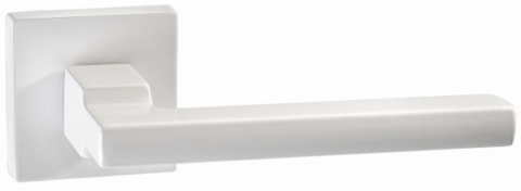 Дверная ручка RENZ "Рим" DH 53-03 SW супер белый