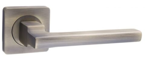 Дверная ручка RENZ "Рим" DH 53-02 MAB матовая античная бронза