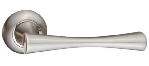 Дверная ручка RENZ "Роденго" DH 13-08 SN матовый никель