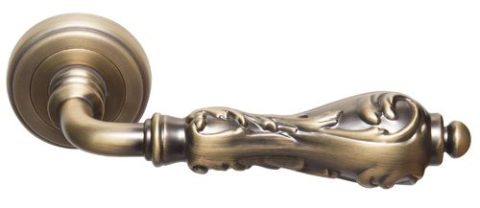 Дверная ручка Rossi LD 567 "RODOS" CF Бронза матовая