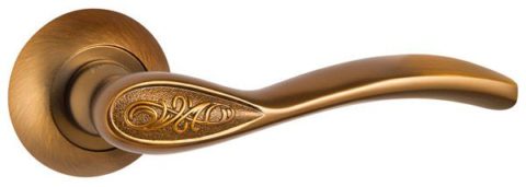 Дверная ручка PUNTO "RUMBA TL" CF-17 кофе