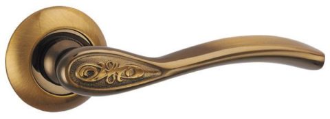 Дверная ручка PUNTO "RUMBA TL" CFB-18 кофе глянец