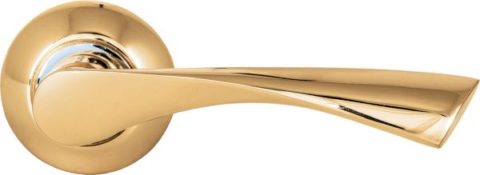 Дверная ручка PALLADIUM Swim (Свим) GP золото