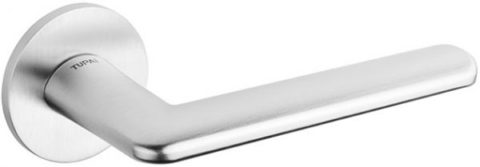 Дверная ручка Tupai "ELIPTICA" 3098 5S RT матовый хром (96)