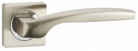 Дверная ручка Vantage V08DAL на квадратной розетке SN матовый никель