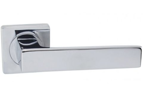 Дверная ручка VANTAGE V41 на квадратной розетке CP хром