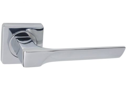 Дверная ручка VANTAGE V42 на квадратной розетке CP хром