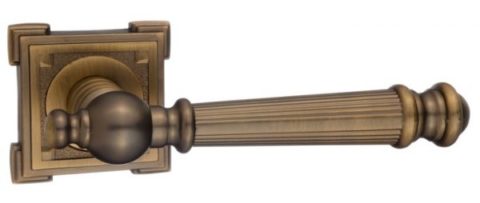 Дверная ручка RENZ "Валенсия" DH 69-19 CF кофе